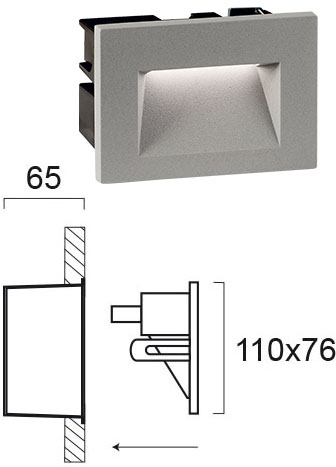 Χωνευτή απλίκα Viokef Theta φωτογραφία